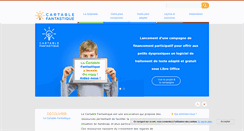 Desktop Screenshot of cartablefantastique.fr